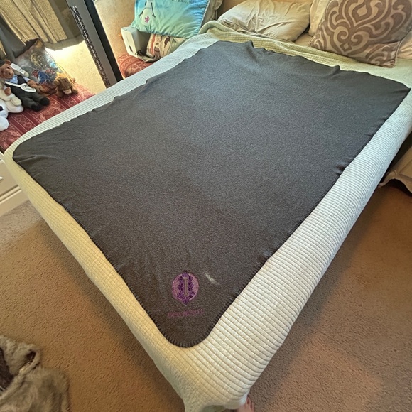 Idina Menzel Grey Blanket - Picture 3 of 9